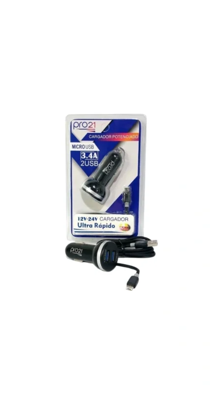 Cargador para auto Pro 21
